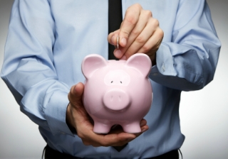 pig piggy bank business save NEW